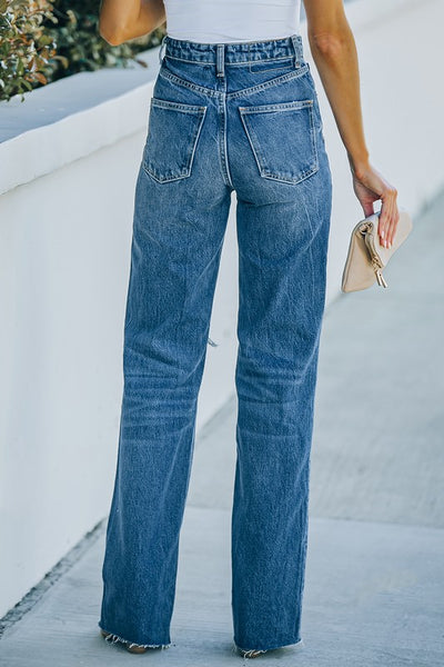 Straight Loose Leg Jeans PRE-ORDER