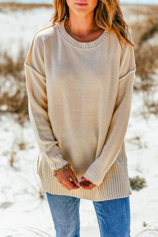 Side Split Tunic Sweater PRE-ORDER